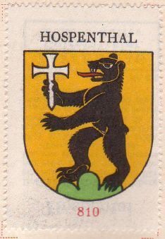 Wappen von/Blason de Hospental