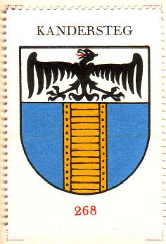 Wappen von/Blason de Kandersteg