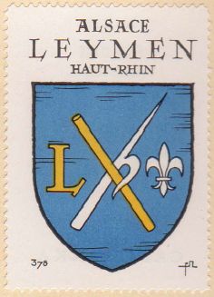 Blason de Leymen/Coat of arms (crest) of {{PAGENAME