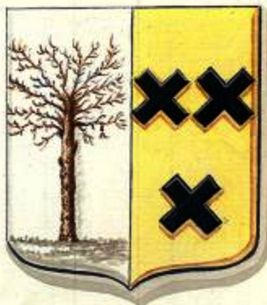 Wapen van Schuddebeurs en Simonshaven/Arms (crest) of Schuddebeurs en Simonshaven