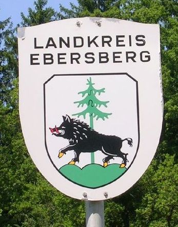Wappen von Ebersberg (kreis)/Coat of arms (crest) of Ebersberg (kreis)