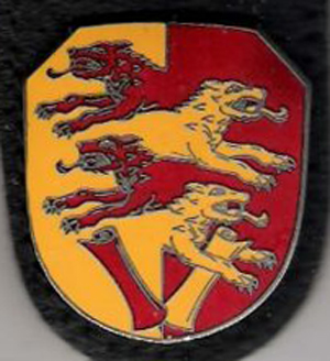 Coat of arms (crest) of the Field Replacement Battalion 24, German Army