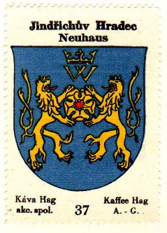 Arms of Jindřichův Hradec