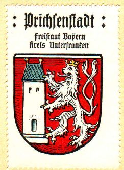 Wappen von Prichsenstadt/Coat of arms (crest) of Prichsenstadt