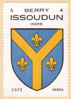 Blason de Issoudun/Coat of arms (crest) of {{PAGENAME