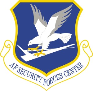 Coat of arms (crest) of the Air Force Security Forces Center, US Air Force