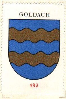Wappen von/Blason de Goldach (Sankt Gallen)