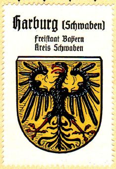 Wappen von Harburg (Schwaben)/Coat of arms (crest) of Harburg (Schwaben)