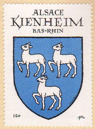 Blason de Kienheim/Coat of arms (crest) of {{PAGENAME