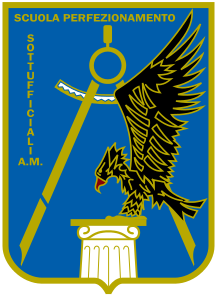 Coat of arms (crest) of the Warrant Officers Improvement School, Italian Air Force