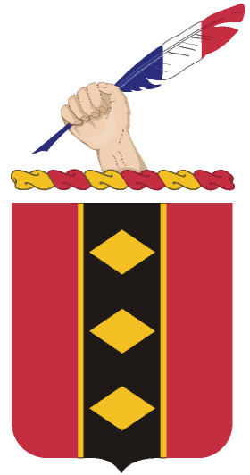 Coat of arms (crest) of the 39th Finance Battalion, US Army