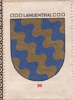 Wappen von/Blason de Langenthal (Bern)