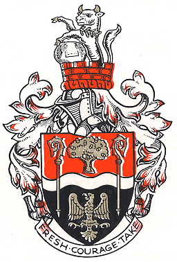 Arms (crest) of Newport Pagnell RDC