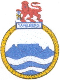 Coat of arms (crest) of the SAS Tafelberg, South African Navy