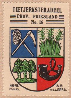 Wapen van Tytsjerksteradiel/Coat of arms (crest) of Tytsjerksteradiel