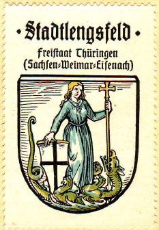 Wappen von Stadtlengsfeld/Coat of arms (crest) of Stadtlengsfeld