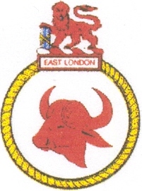 Coat of arms (crest) of the SAS East London, South African Navy