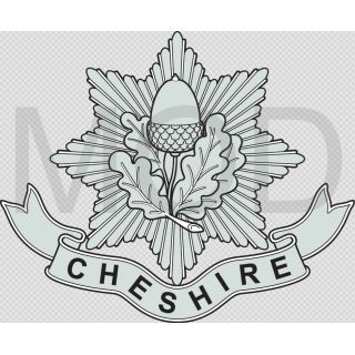 Coat of arms (crest) of the The Cheshire Regiment, British Army
