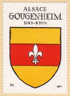 Blason de Gougenheim/Coat of arms (crest) of {{PAGENAME
