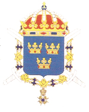 Coat of arms (crest) of 1st Infantry Regiment Svea Life Guards, Swedish Army