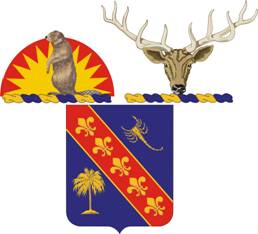 Arms of 148th Field Artillery Regiment, Oregon and Idaho Army National Guards