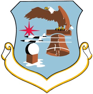 Coat of arms (crest) of the 20th Air Division, US Air Force