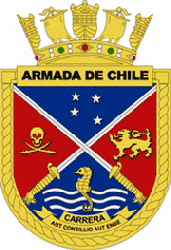 Coat of arms (crest) of the Submarine Carrera (SS-22), Chilean Navy