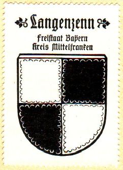 Wappen von Langenzenn/Coat of arms (crest) of Langenzenn