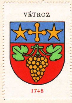 Wappen von/Blason de Vétroz