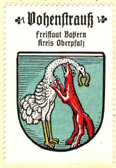 Wappen von Vohenstrauss/Coat of arms (crest) of Vohenstrauss