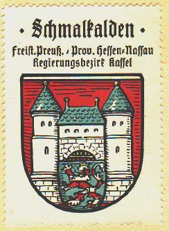 Wappen von Schmalkalden/Coat of arms (crest) of Schmalkalden