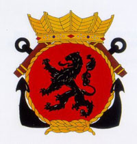 Coat of arms (crest) of the Zr.Ms. Zierikzee, Netherlands Navy