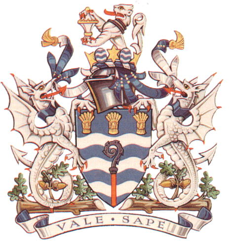 Arms (crest) of Vale Royal