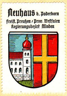 Wappen von Schloss Neuhaus/Coat of arms (crest) of Schloss Neuhaus