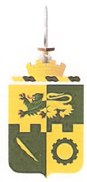 Coat of arms (crest) of the Special Troops Battalion, 1st Armoured Division, US Army