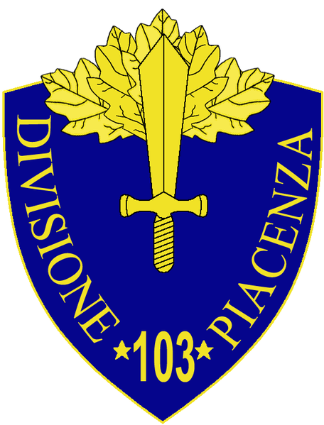File:103rd Infantry Division Piacenza, Italian Army.png