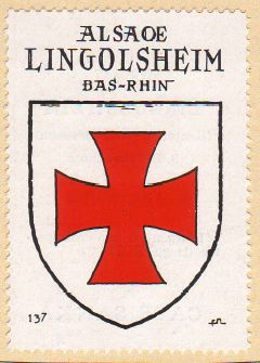 Blason de Lingolsheim/Coat of arms (crest) of {{PAGENAME
