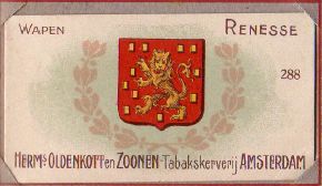 Renesse - Wapen van Renesse / coat of arms (crest) of Renesse)