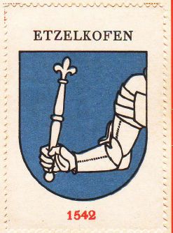 Wappen von/Blason de Etzelkofen