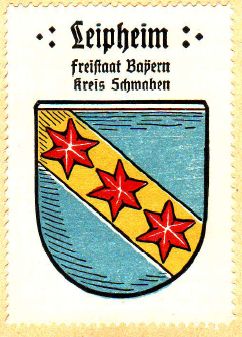 Wappen von Leipheim/Coat of arms (crest) of Leipheim