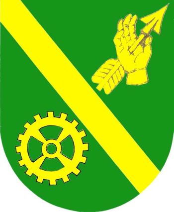 Arms (crest) of Lužec nad Vltavou