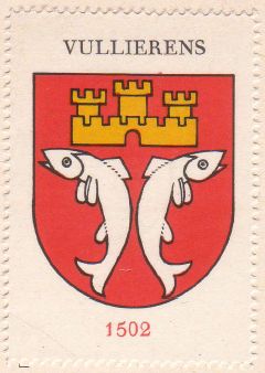 Wappen von/Blason de Vullierens