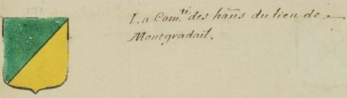 Blason de Montgradail/Coat of arms (crest) of {{PAGENAME