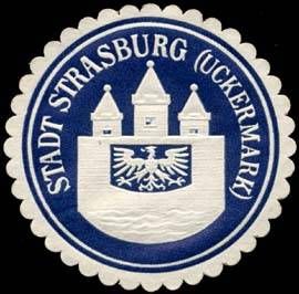 Seal of Strasburg (Uckermark)