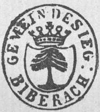 Siegel von Biberach (Baden)