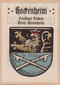 Wappen von Hockenheim/Coat of arms (crest) of Hockenheim