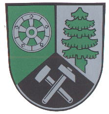 Wappen von Mittlerer Erzgebirgskreis/Arms (crest) of the Mittlerer Erzgebirgskreis district