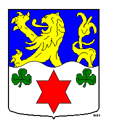 Wapen van Huzum/Coat of arms (crest) of Huzum