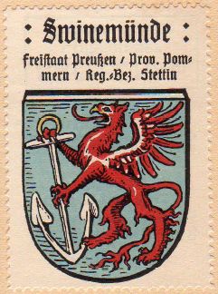 Wappen von Świnoujście