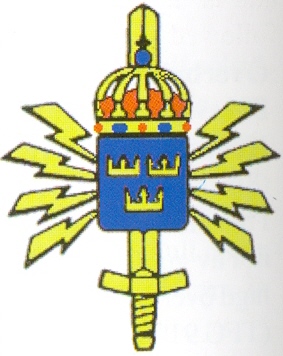 Coat of arms (crest) of the Defence Radio Center, Sweden